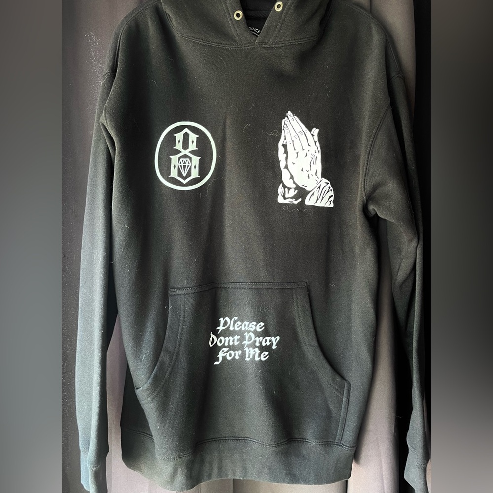 Rebel 8 “please don’t pray for me” Hoodie